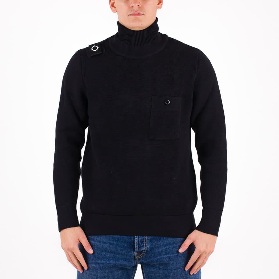 Milano Knit Roll Neck - 1