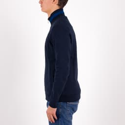 Flag Crew Neck Tipped Sweatshirt - 5