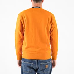 Diagonal Raised Fleece Crewneck Sweatshirt - 5
