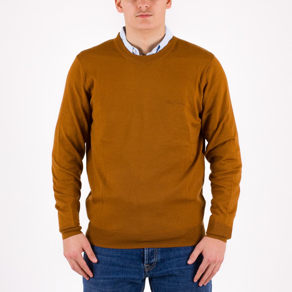 Signature Merino Blend Crew - 1