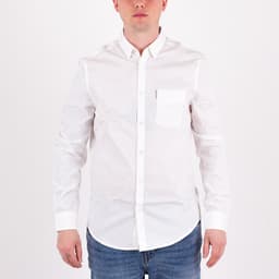 Hidden Button Oxford Shirt - 1