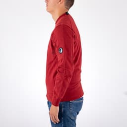 Diagonal Raised Fleece Sweatshirt - 4