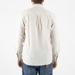 Linen Blend Oxford Shirt - 5