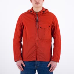 Chrome-R Mixed Garment Dyed Goggle Overshirt - 1