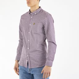 Slim Fit Gingham Shirt - 2