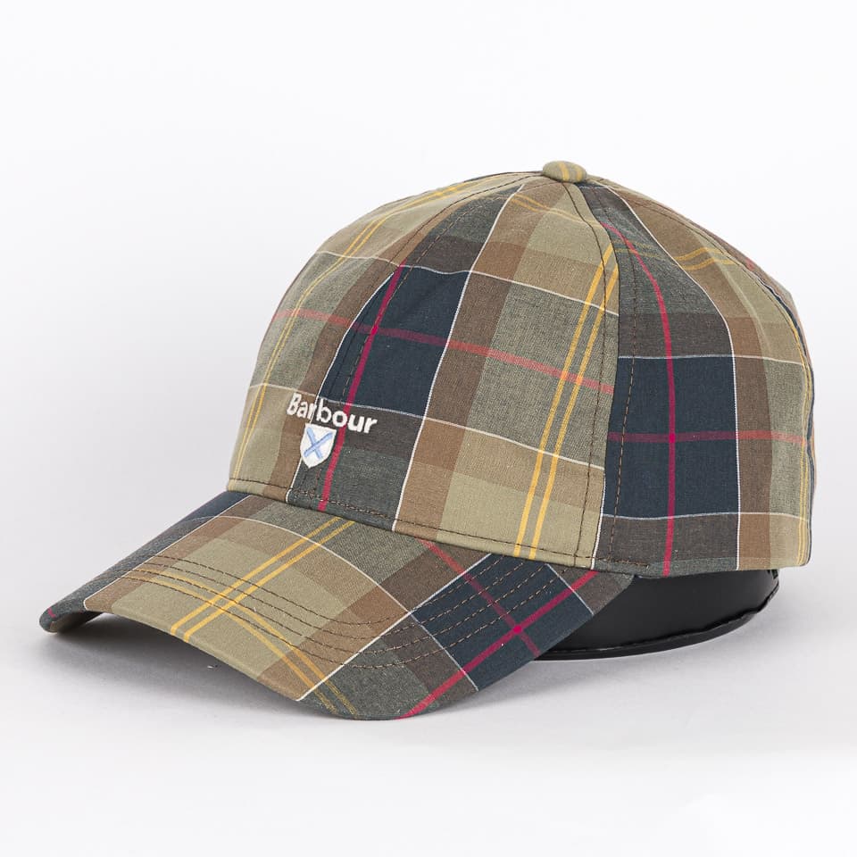 Tartan Sports Cap - Barbour - Caps & Hats