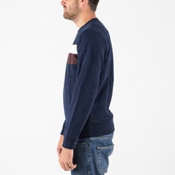 Colour-Block Fleece Sweatshirt - 4