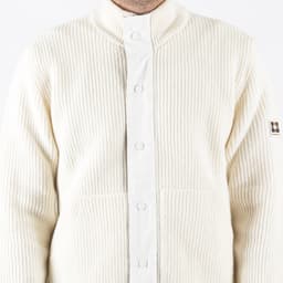 Lambswool Mockneck FZ Knit - 6