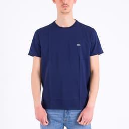 Crew Neck Pima Cotton Jersey T-Shirt - 1