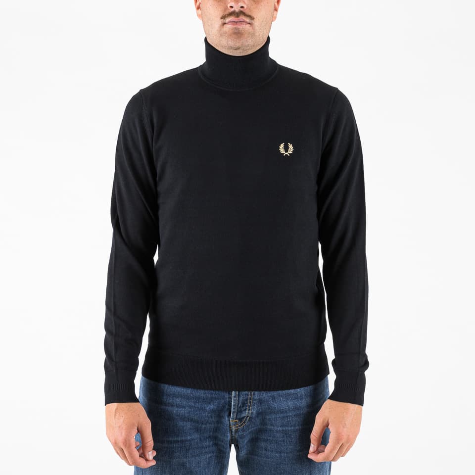 Roll Neck Jumper - Fred Perry - Jumpers & Sweaters