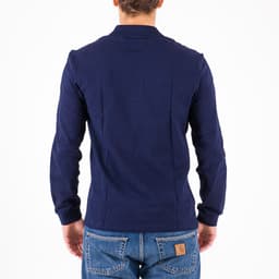 Classic Fit  Long Sleeve Polo Shirt - 5