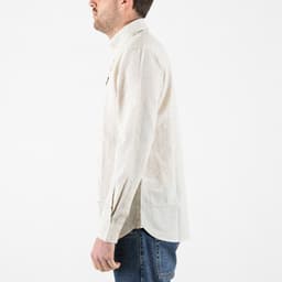 Linen Blend Oxford Shirt - 4