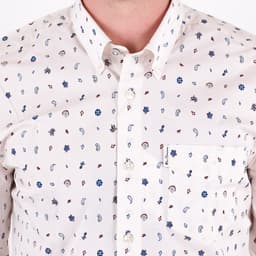 Conversational Print Shirt - 6