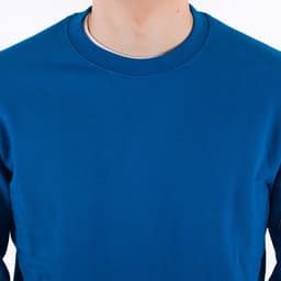 Diagonal Raised Fleece Lens Sweatshirt - 6