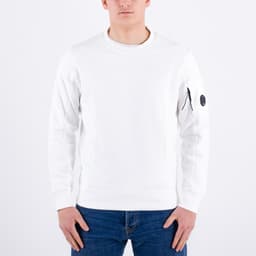 Diagonal Raised Fleece Lens Sweatshirt - 1