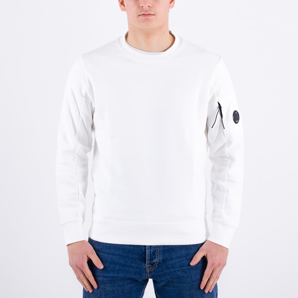 Diagonal Raised Fleece Lens Sweatshirt - 1