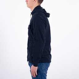 Chrome-R Mixed Garment Dyed Goggle Overshirt - 4