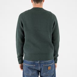 Lambswool Raglan Jumper - 5