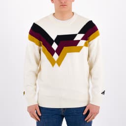Geometric Stripe Knitted Jumper - 1