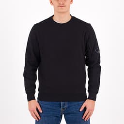 Diagonal Raised Fleece Lens Sweatshirt - 1