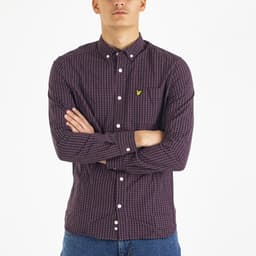 Slim Fit Gingham Shirt - 3