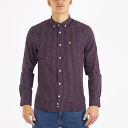 Slim Fit Gingham Shirt - 1