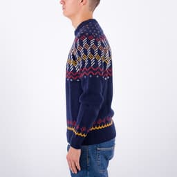 Yoke Fairisle Crew - 4