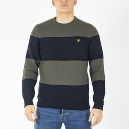 Wide Stripe Knitted Jumper - 1