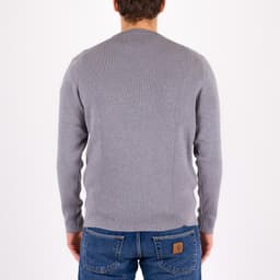 Textured Crew Neck Jumper - 5