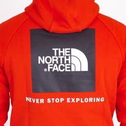 Raglan Red Box Hoodie - 7