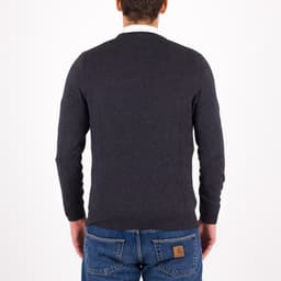 Cotton Merino Crew Neck Jumper - 5