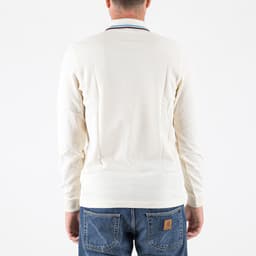 LS Twin Tipped Fred Perry Polo Shirt - 5