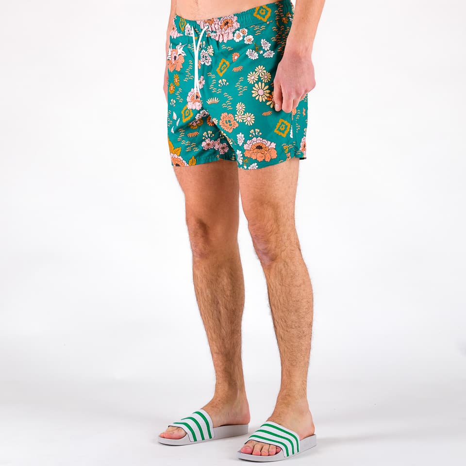 Colbert Floral Print Swim Shorts - 1