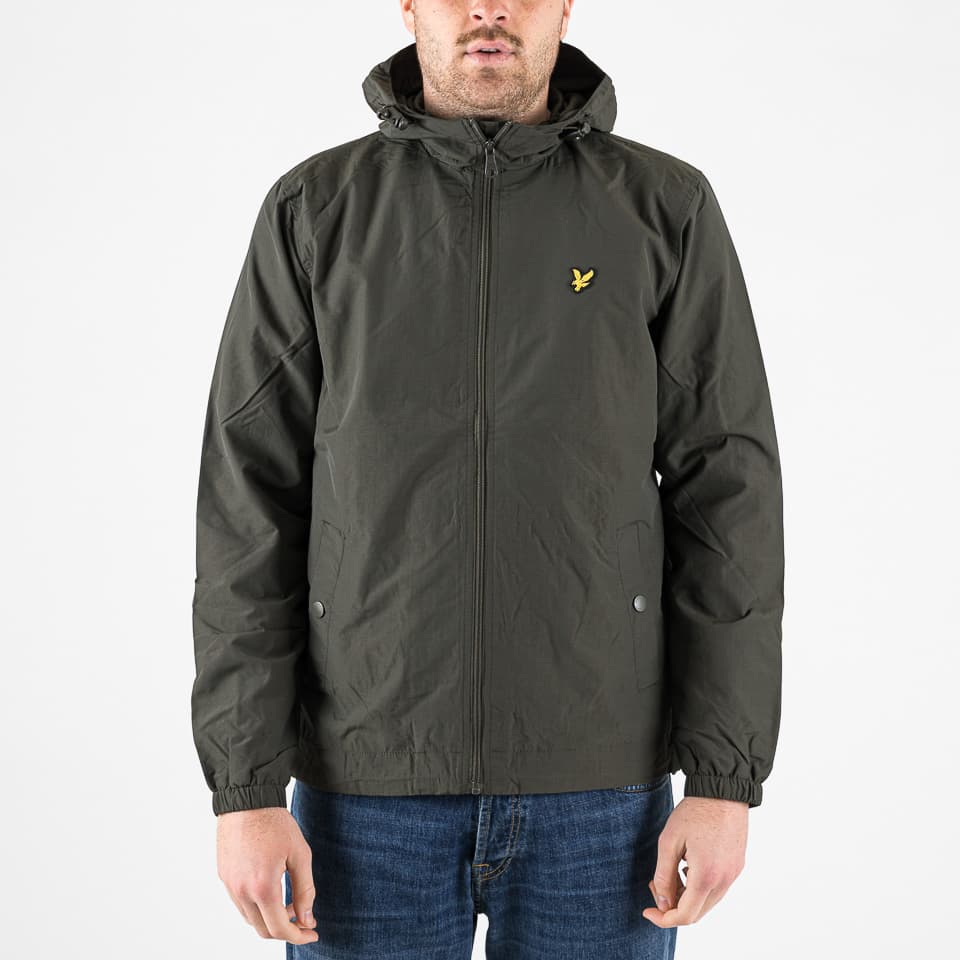 Zip Through Hooded Jacket - 1