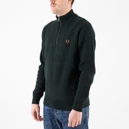 Textured Half Zip Jumper Sweater - 3