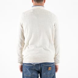 Lambswool Blend Crew Neck Jumper - 5
