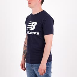 Essentials Stacked Logo Tee - 2