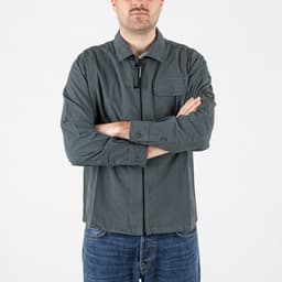 Organic Gabardine Zipped Lens Overshirt - 2
