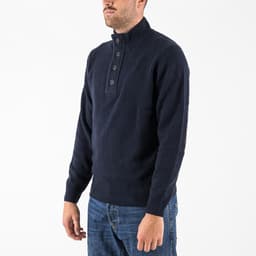 Patch Half Zip Sweater - 3