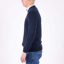 Cotton Crew Neck Jumper - 4