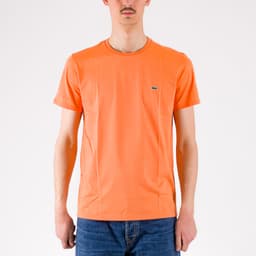 Crew Neck Pima Cotton Jersey T-Shirt - 1