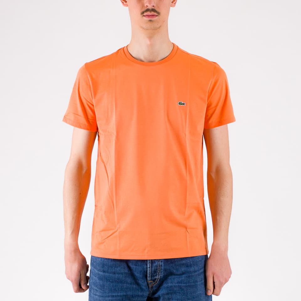 Crew Neck Pima Cotton Jersey T-Shirt - 1