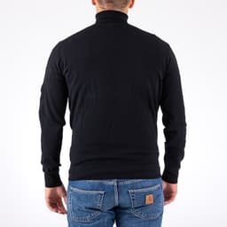 Extrafine Merino Wool Turtle Neck Knit - 5