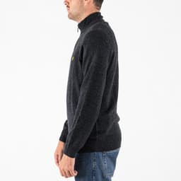 Lambswool Blend Quarter Zip Jumper - 4