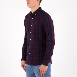 Brewer Tartan Slim Fit Oxford Shirt - 2