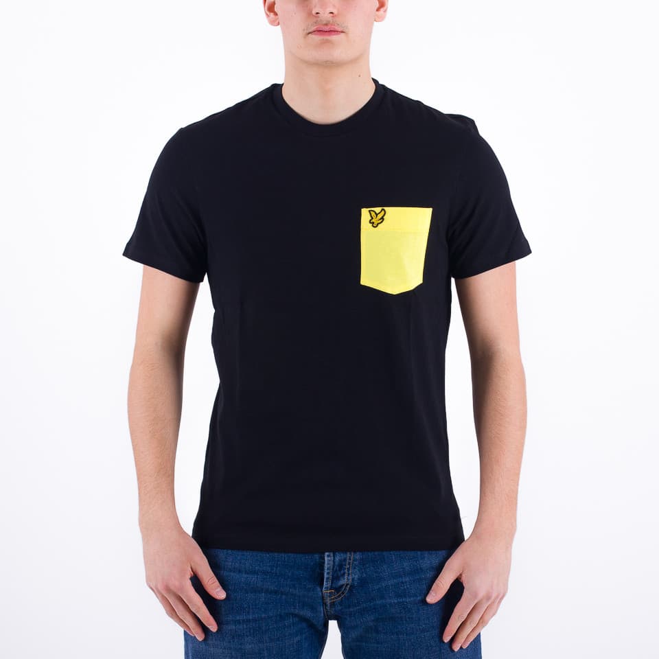 Contrast Pocket T-Shirt - 1
