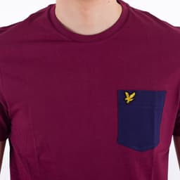Contrast Pocket T-Shirt - 5