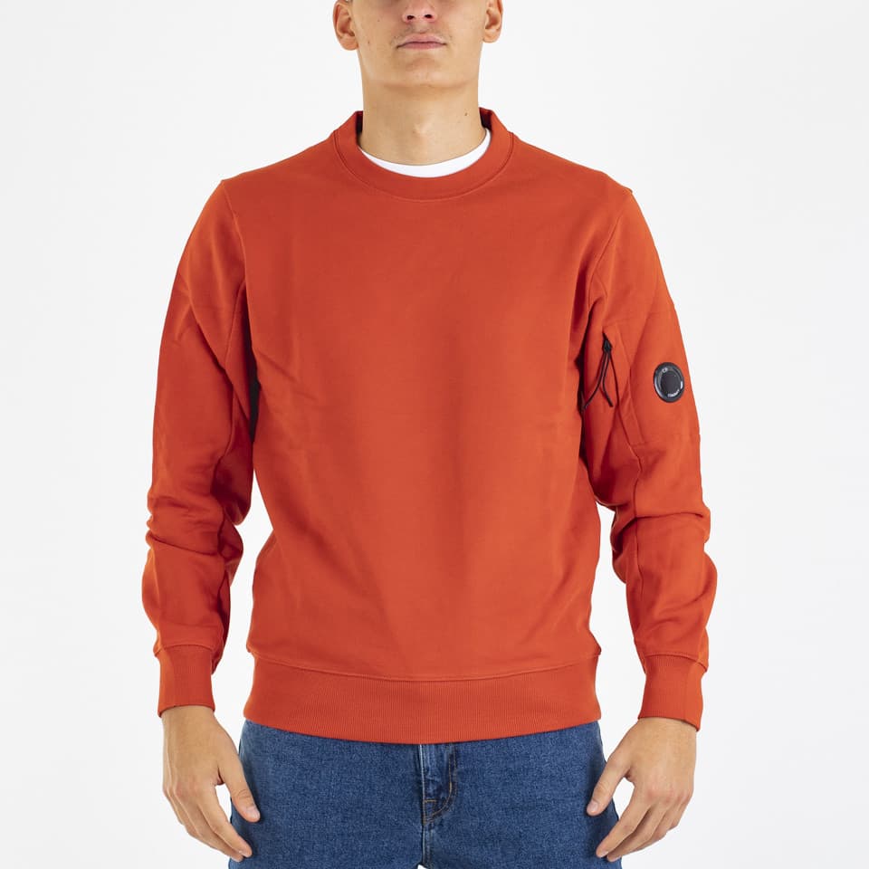 Light Fleece Lens Crew Sweatshirt - 1