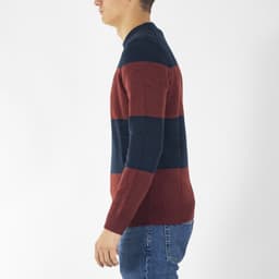 Wide Stripe Knitted Jumper - 4