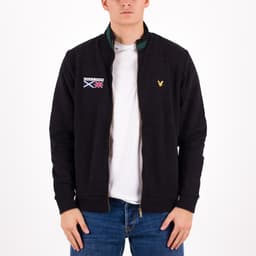 Flag Crew Neck Tipped Sweatshirt - 3